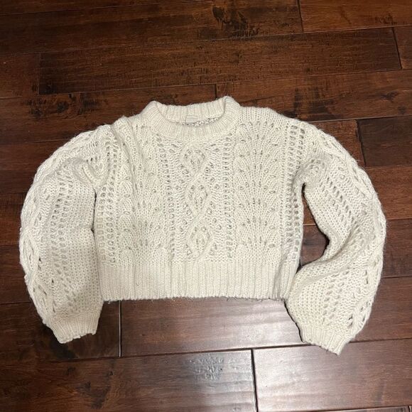 Urban Outfitters Sweaters - Urban Outfitters Off-white cream-colored Knit Sweater- XS